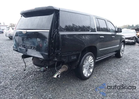 2018 Cadillac Escalade Esv Platinum z USA, uszkodzony, nr VIN 1GYS4KKJXJR250044